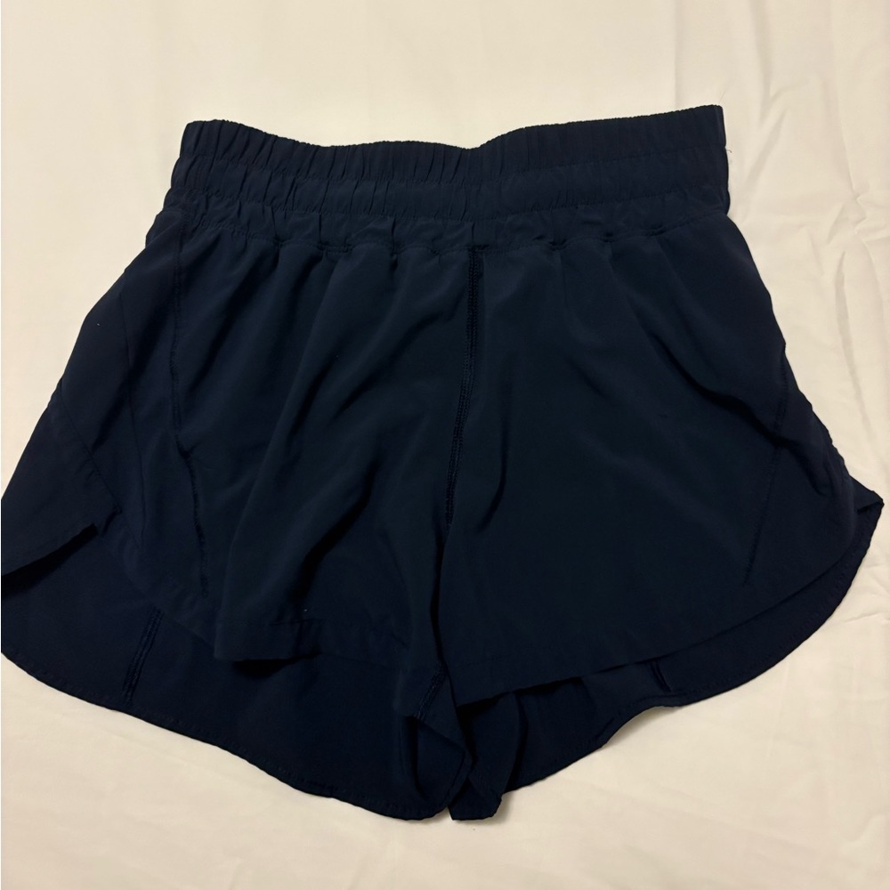 Lululemon Athletica Dark Blue Athletic Shorts